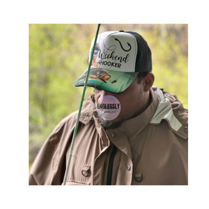 Custom Photo Brim Trucker Hat
