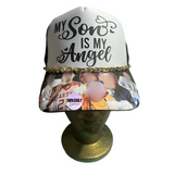 Memorial Photo Brim Trucker Hat