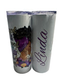 Blessed Is She Stainless Steel Skinny Tumbler