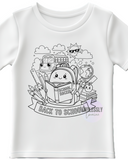 Kids Coloring Shirts With Markers