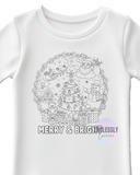 Kids Coloring Shirts With Markers