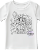 Kids Coloring Shirts With Markers