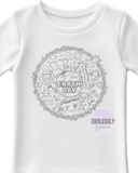 White t-shirt with Earth Day 