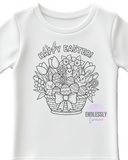 Kids Coloring Shirts With Markers