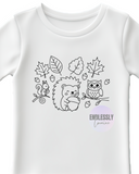 Kids Coloring Shirts With Markers