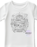 Kids Coloring Shirts With Markers