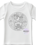 Kids Coloring Shirts With Markers