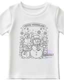 Kids Coloring Shirts With Markers