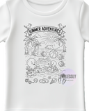 Kids Coloring Shirts With Markers