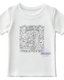 Kids Coloring Shirts With Markers