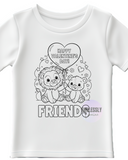 Kids Coloring Shirts With Markers